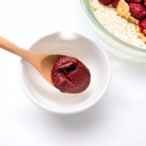 Korean Gochujang 17Kg | Hot Red Chili Paste with Rich Umami Flavor | Smooth And Thick Texture - Image 4