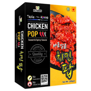 Chicken Pop Sweet & Spicy | 200gm |  Ready To Fry | Only Delhi NCR Delivery | Taste From Korea