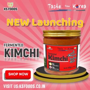 Fermented Kimchi | Spicy Flavor | Taste From Korea | Nappa Cabbage | 450 GM | Deliver in Delhi NCR ONLY