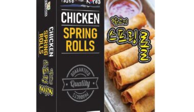 Chicken Spring Roll | Combo 4 x 220g | Crispy Chicken Snack | Easy to Cook