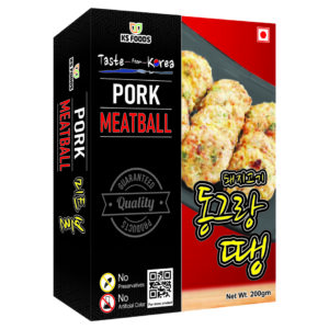 Pork Meatball 200gm |  Ready To Fry | Pan India delivery | Taste From Korea