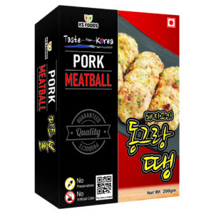 Pork Meatball | 200gm |  Ready To Fry | Only Delhi NCR Delivery | Taste From Korea