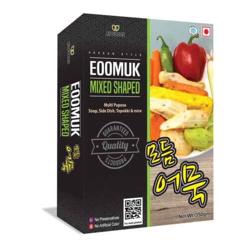 EOOMUK - Mix Shaped |  400 GM | Room Temperature Products | Non - Vegetarian | Taste From Korea | Pan India Delivery | Texture of fruits