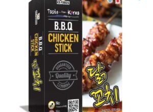 BBQ Chicken Stick | 160g X 3 | Ready to Fry | High Protein | Easy to Cook