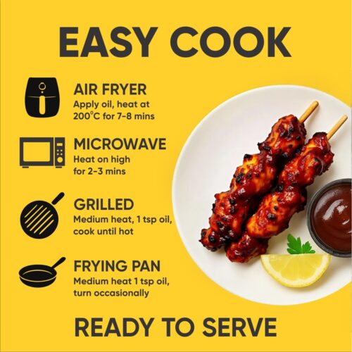BBQ Chicken Stick | 160g X 3 | Ready to Fry | High Protein | Easy to Cook - Image 4