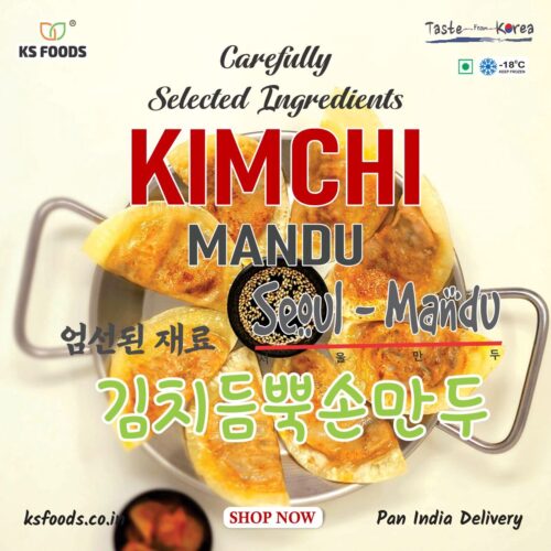 Kimchi Momos | 600 GM |20 pcs approx. | Ready To Fry | Only Delhi NCR Delivery | Taste From Korea - Image 2