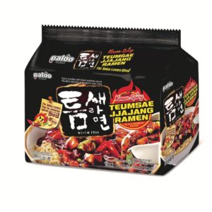 Teumsae JJAJANG Ramyun Noodles | Pack of 4 (203g x 4) | Imported From Korea | New Stock Arrived
