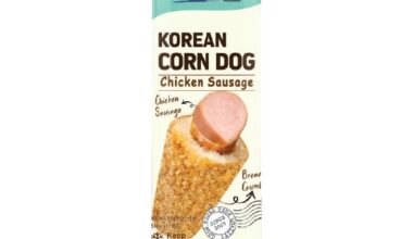 Chicken Corn Dog x 5 | 80GM | Snack | Juicy Chicken Filling & Crispy Coating | Ready-to-Fry