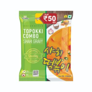 Topokki Combo with Sauce & ToNi  Masala | Vegetarian | 250 gm | Taste From Korea | Pan India Delivery | Special offer rupees 50 off