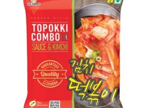 Topokki | Kimchi Tteokbokki | Chewy & Soft Texture | Ready-to-Cook | combo of 2