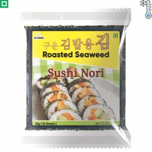 Nori Sheet | Sushi Nori | Roasted Seaweed Sheets (1 Pack – 10 Sheets) | 25GM