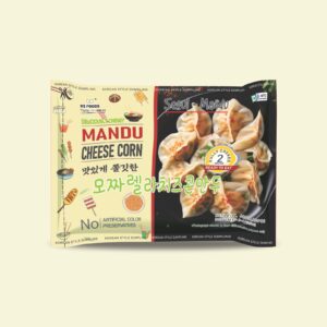 Cheese Corn Mandu | 20 pcs Approx.  | 600gm |  Ready To Fry | Only Delhi NCR Delivery | Taste From Korea