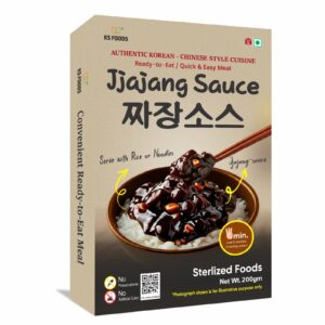 Jjajang Sauce | Authentic Korean Black Bean Sauce | Rich & Savory | Ready-To-Eat | 200gm