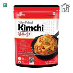 Mild Kimchi 150g (Pack of 50) | Authentic Korean Fermented Cabbage | Tangy & Savory Flavor | Ready-to-Eat | Probiotic Vegan Superfood | Perfect with Rice, Noodles, Korean BBQ & Asian Meals