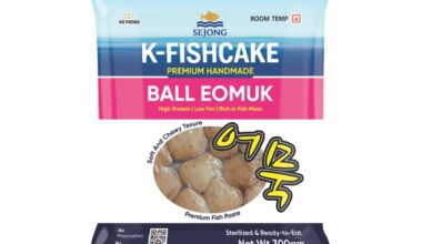 Korean Fish Cake | Eomuk Ball | 300g | Authentic Odeng | Ready-to-Cook Korean Street Food | Seafood Snack | Stir-Fry | Hot Pot | Ramen Topper | Frozen Eomuk | Asian Grocery | Korean Cooking Ingredient | Healthy Protein Snack